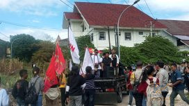 Aliansi Mahasiswa Peduli IAKN Kupang. Foto: Dok. Yanto/