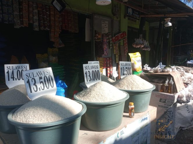 
					Bahan Pokok di Pasar Kota Kupang. Foto: Dok. Yanto/