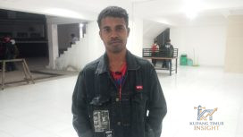 Ketua FMN Cabang Kupang,Yorius Ama Makin.Foto:Dok.Yanto