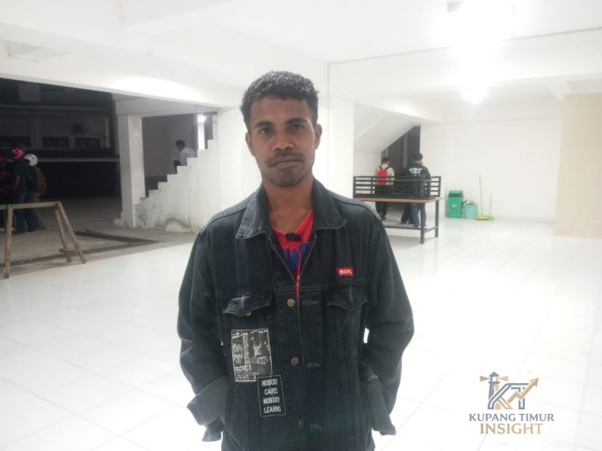 
					Ketua FMN Cabang Kupang,Yorius Ama Makin.Foto:Dok.Yanto