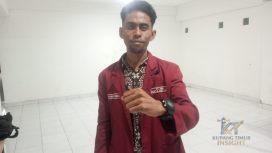 Ketua Umum Pimpinan Cabang (PC) Ikatan Mahasiswa Muhammadiyah (IMM) Kota Kupang, Wahidin Sara, S.Pd., Foto:Dok Yanto/