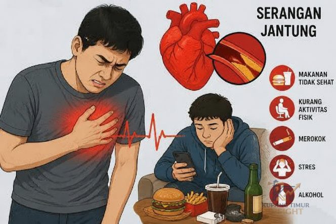 
					Ilustrasi dampak serangan Jantung. Foto: Dok. Kpgthi/