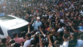 Jokowi Menyapa Masyarakat Kupang. Foto: Dok. Yanto/