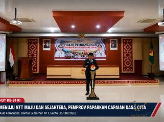 Penyampaian Capaian Dasa Cita oleh Gubernur NTT. Foto: Dok. Yanto/