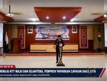 Penyampaian Capaian Dasa Cita oleh Gubernur NTT. Foto: Dok. Yanto/