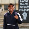 Koordinator Umum (Kordum) aksi Aliansi NTT Menggugat, Flori Ujung. Foto: Dok. Yanto/