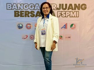 etua Federasi Serikat Pekerja Metal Indonesia (FSPMI) NTT, Sarlina M. Asbanu. Foto: Dok. Pribadi/